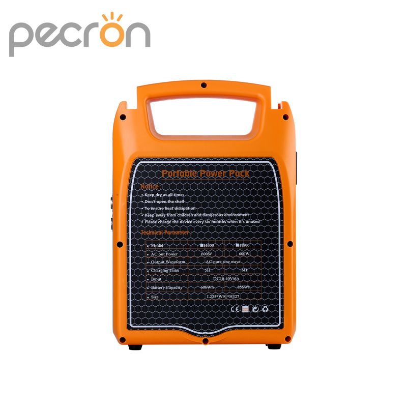 800W Outdoor Portable Power Station Solar Camping Emergency Power Station