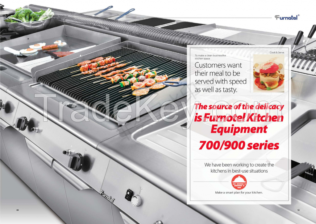 Hotel Restaurant Commercial Kitchen Cooking Equipment With Cabinet Gas Noodle Machine