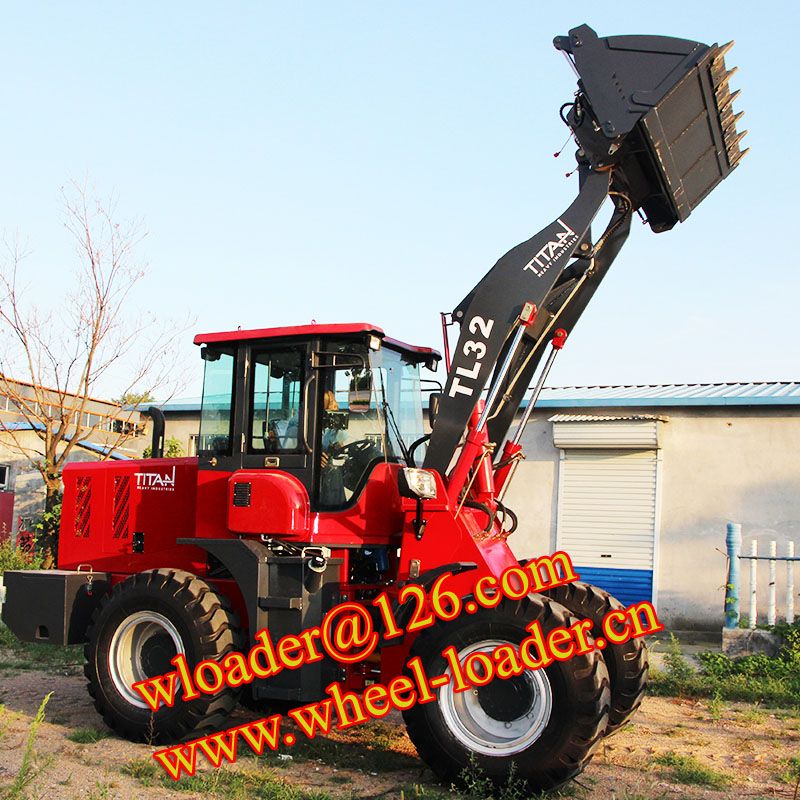 China  WHEEL LOADER 3.2T 3200KG 3.2 TON FROND END BUCKET LOADER TL32 FOR CONSTRUCTION MACHINERY FARM LOADING MACHINE WITH MINI SMALL WHEEL LOADERS FROM CHINA LEADING LOADERS MANUFACTURER FOR CHEAP HOT SALE