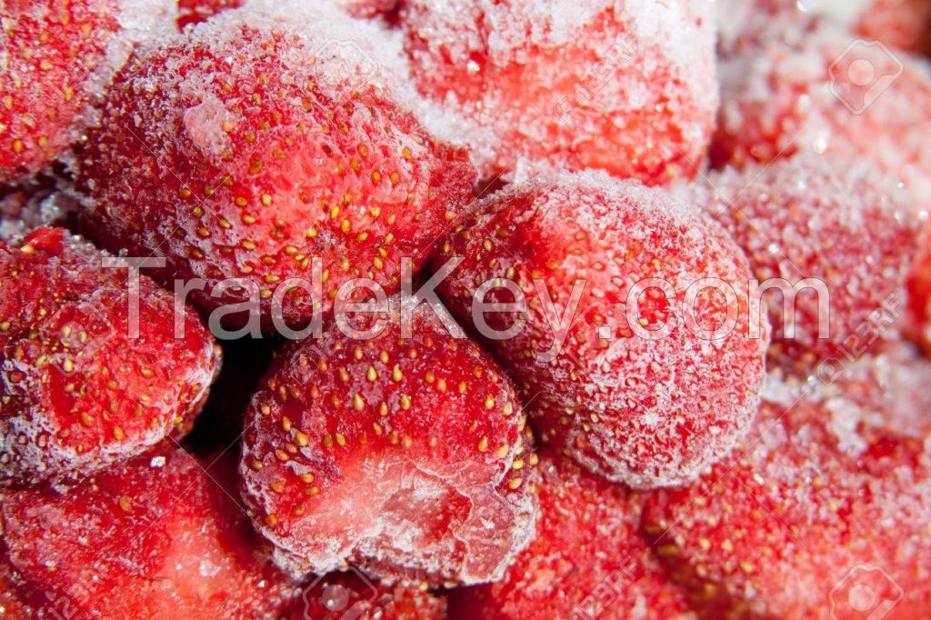 Frozen strawberries