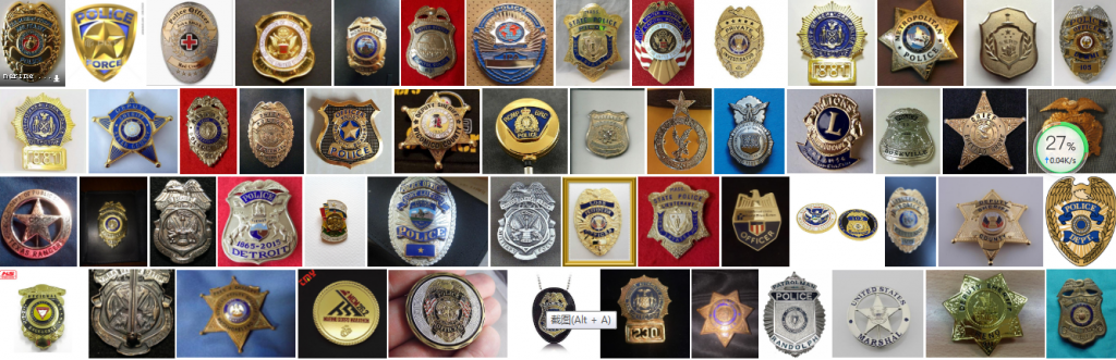 police badges