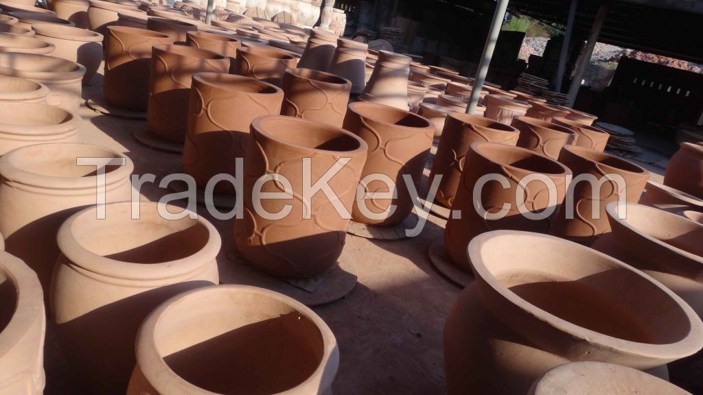 Ceramic Plant Pot - Glazed Pottery - Outdoor Planters - Indoor Pots - Garden Planter