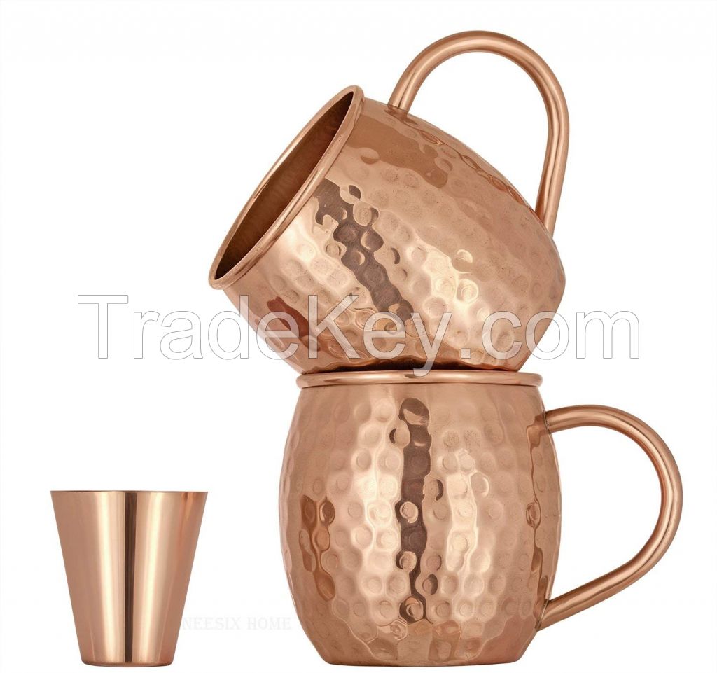 Copper Barrel Mug 16 oz