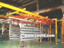 Aluminium profile coating line