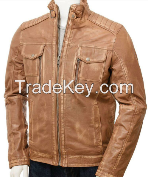 Top quality Winter Leather Jacket