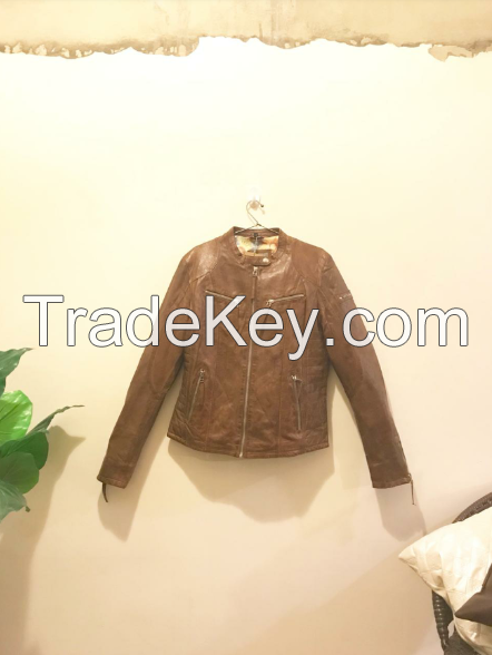 Top quality Winter Leather Jacket