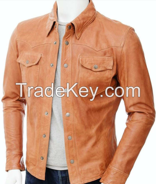 Top quality Winter Leather Jacket