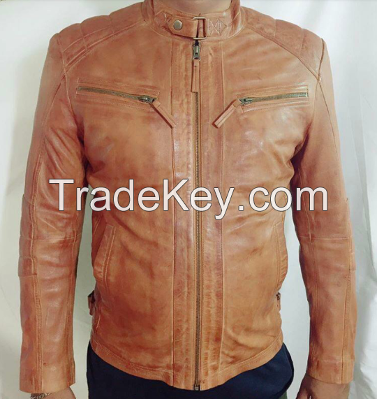 Top quality Winter Leather Jacket