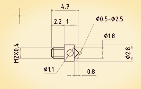 measuring implement Measurement head gear High precision measuring head measuring gear