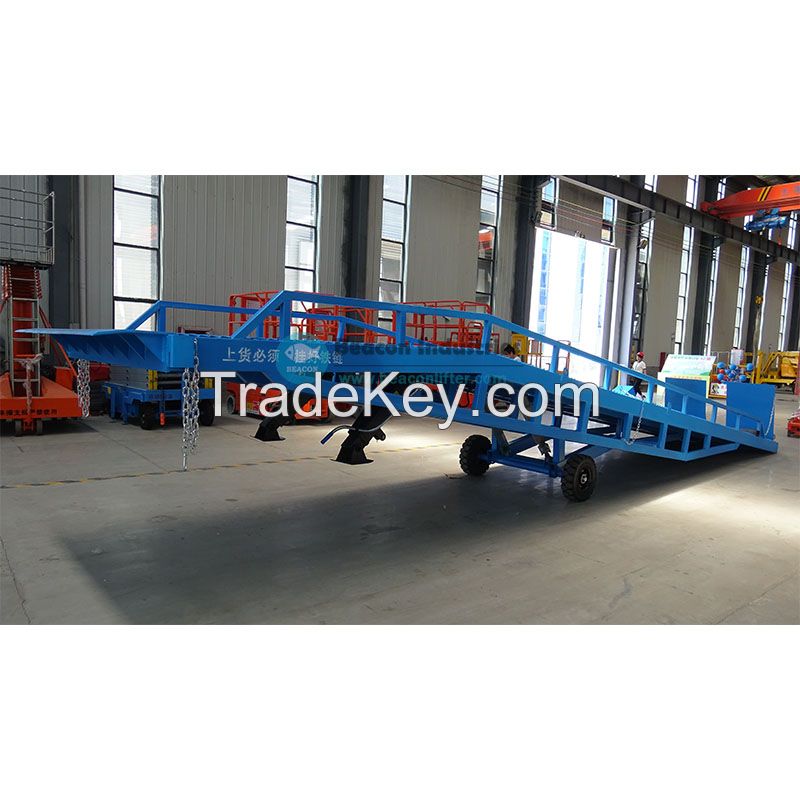 10 ton mobile container loading ramp dock ramp