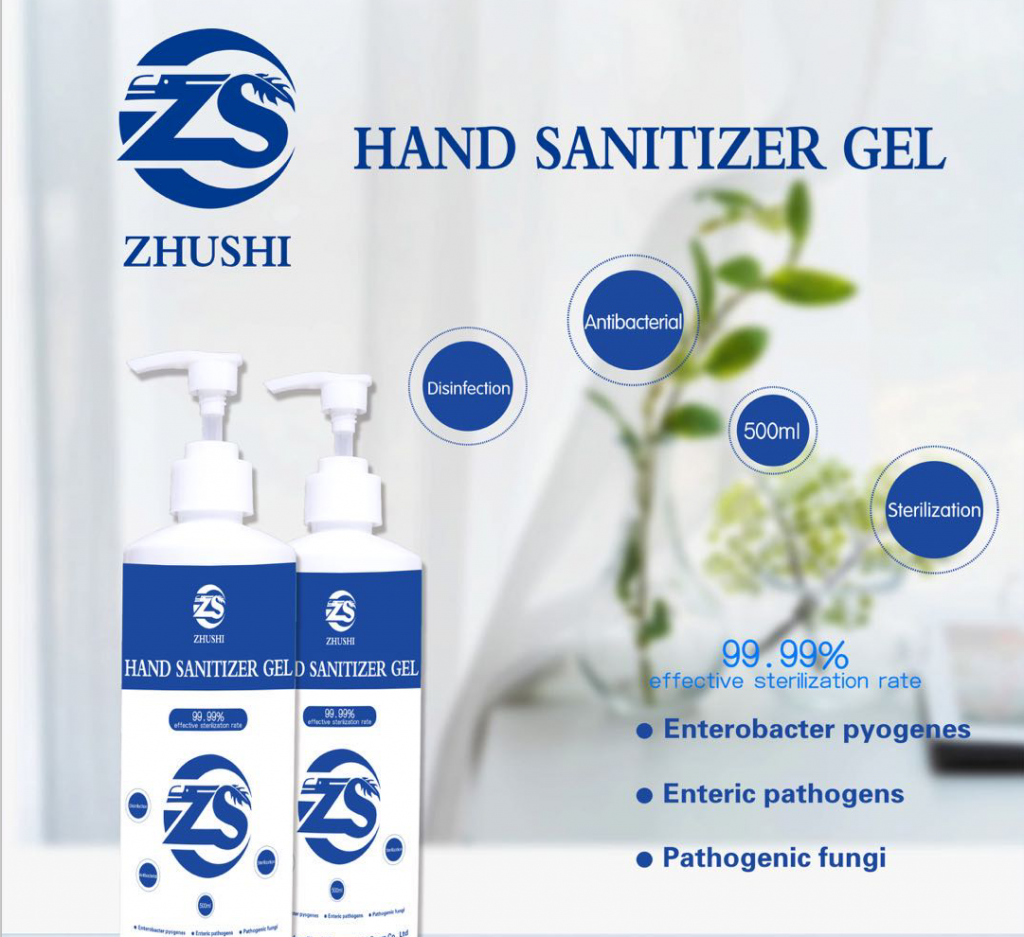 Zhushi disposable Hand Sanitizer Gel Disnfectant