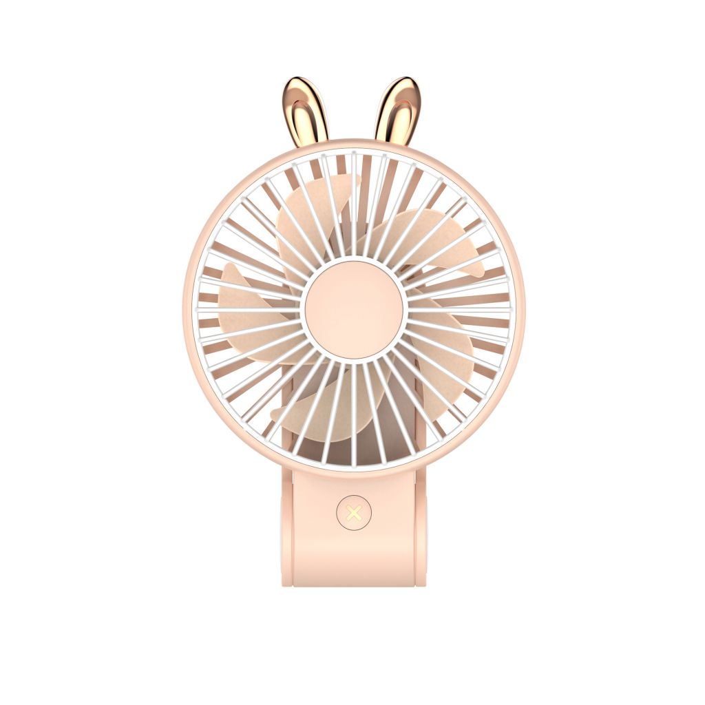 The 3rd generational multi functional rabbit and bear shaped foldable portable fan hand fan