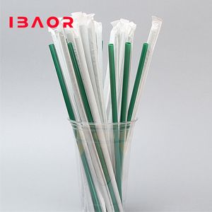 IBAOR biodegradable compostable eco friendly corn pla straws wholesale manufacturers in China