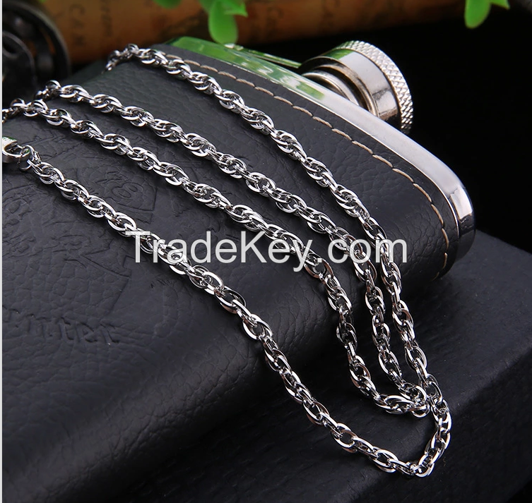 stainless steel jewelry chain necklace 