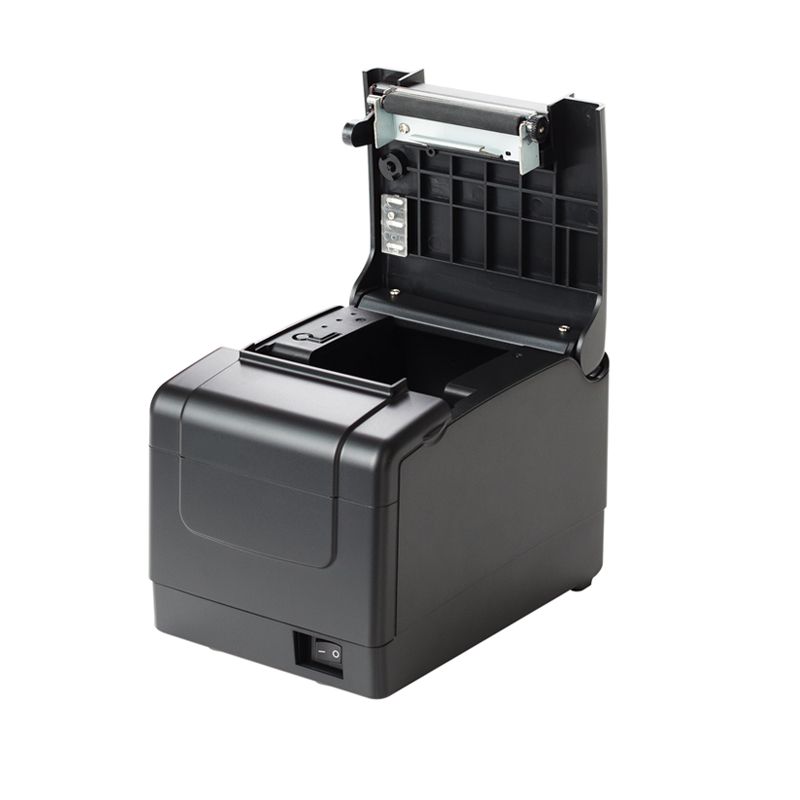USB LAN thermal printer 80mm receipt machines support 1D 2D barcode printing 180 mm/s high speed impresora bill printer HS-J80BU printers