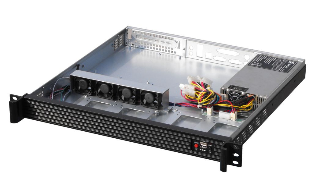 1U Server case Support motherboard size up to 12&quot;*9.6&quot;