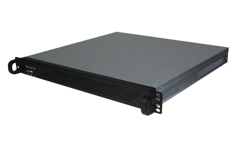 1U Server Chassis Server case  ATX 12&quot;&Atilde;9.6&quot; Max.