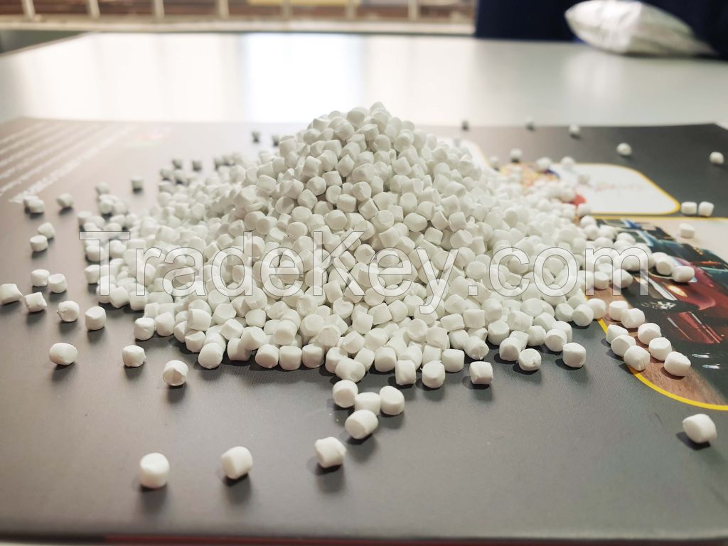 PE CaCo3 filler masterbatch granules for Injection molding + Extrusion molding + Blowing film