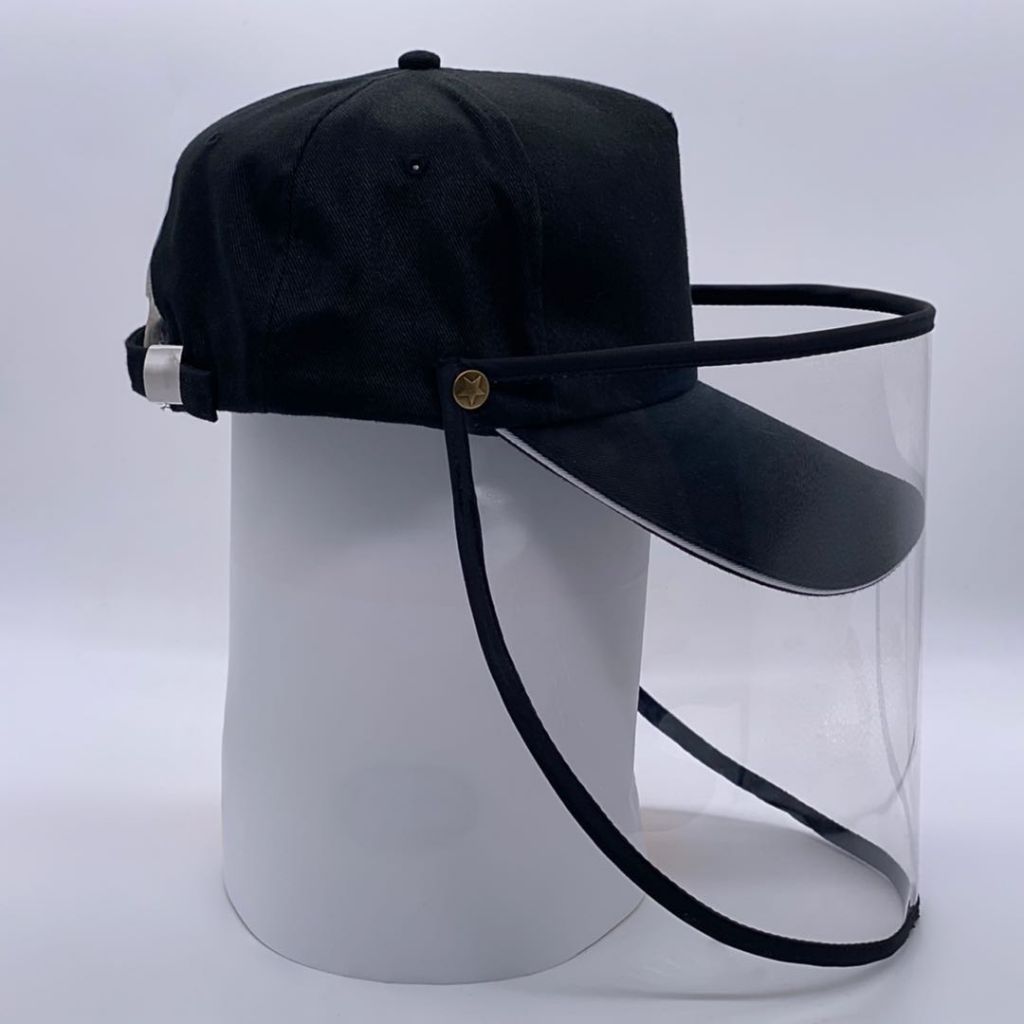 High Quality Wholesale Cotton Baseball Cap with  Face Shield 