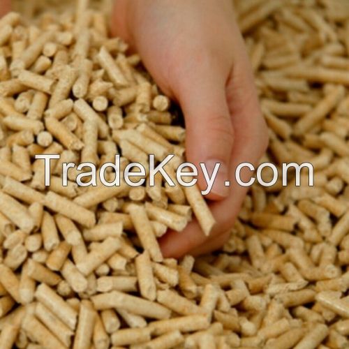 Pine wood pellets