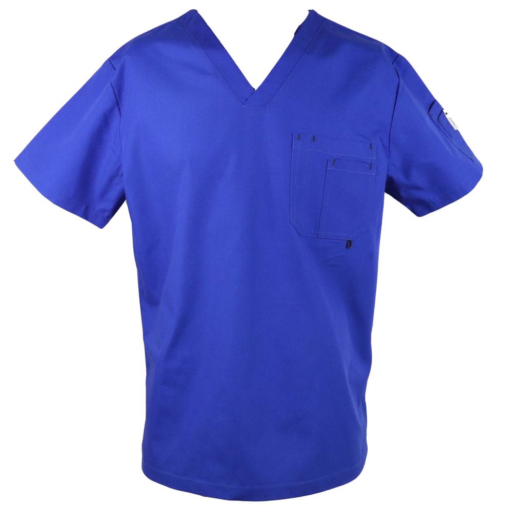 2020 Poly/Cotton Classic Breathable Nursing Uniforms Scrubs Hospital U