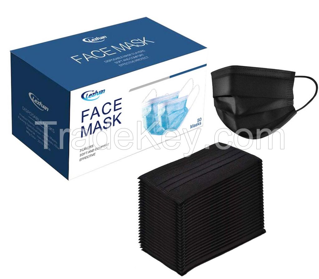 3 PLY and 4 PLY Medical Disposable mask Surgical Face Mask for Adults