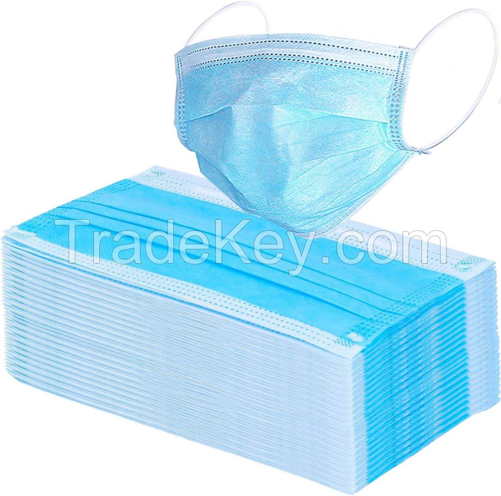 Disposable Face Mask 3ply Earloop On surgical mask