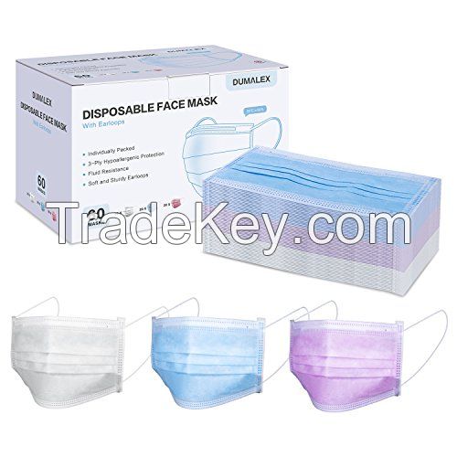 3 PLY and 4 PLY Medical Disposable mask Surgical Face Mask for Adults