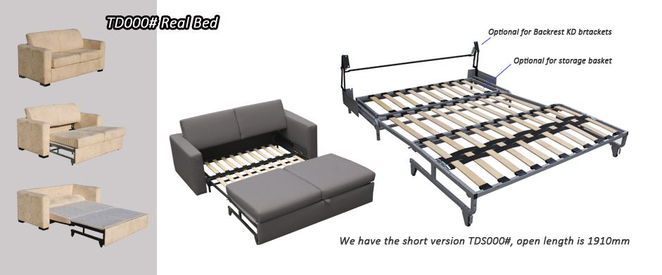 Drawer out sleeper mechanism-TD000