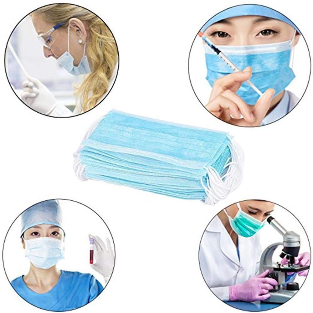 .In Stock DHL/UPS Fast Delivery Disposable Face Masks 3-Layer Nonwoven + Filter Cotton Masks Safety Masks Anti Dust Home Use Comfortable Mask