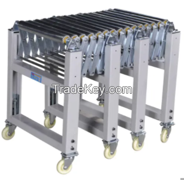 Curve Roller Conveyor Extendable Roller Conveyor Flexible Roller