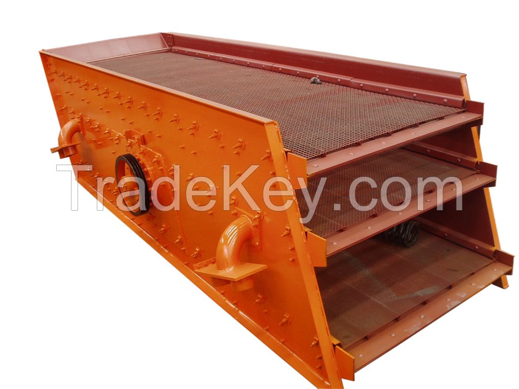 10-80t/h 2 decks Vibrating Screen mining machine