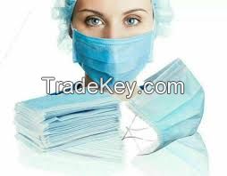 Mask Disposable Face Non-Woven Disposable Face Mask Disposable Non-Woven 3Ply Face Mask With Low Price