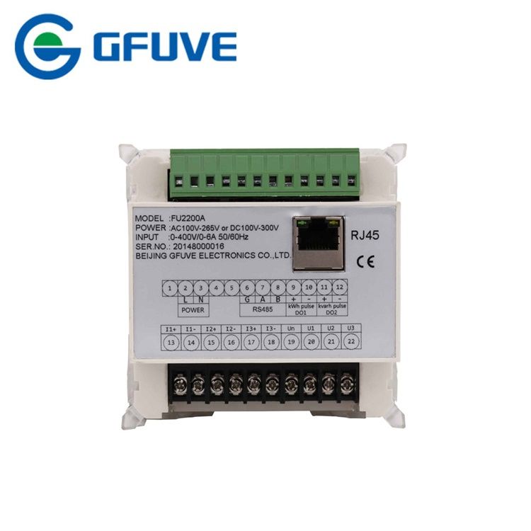 FU2200A 0.5S Three Phase Digital Power Analyzer Meter RS485 Modbus TCP/IP Ethernet Panel Power Meter