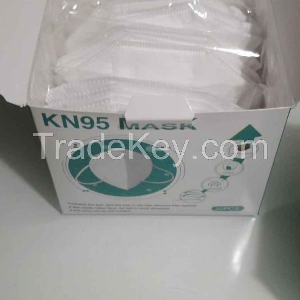 Kn95 face mask 5 layer Non-Woven Fabrics FDA FFP2