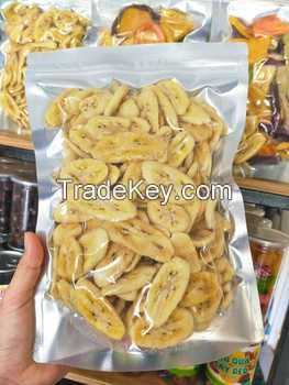 Bulk and Vacuum-Packed Dried Sliced Banana