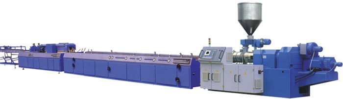 Wood Plastic Composite Profie Production Line