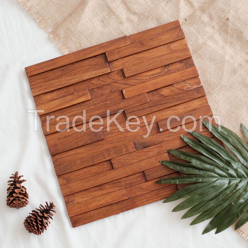 Teak Wooden Mosaic