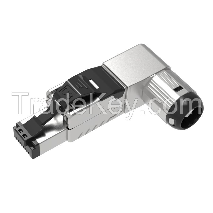 Cat.8 STP Tooless RJ45 Connector