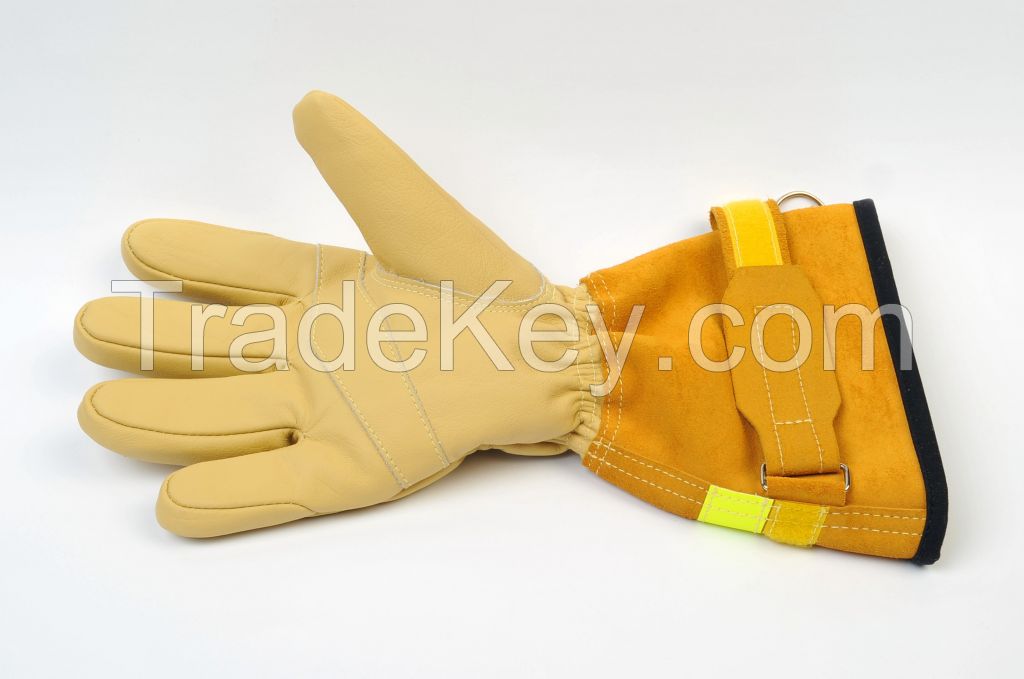 FGVF 659 Firemans Leather Gloves