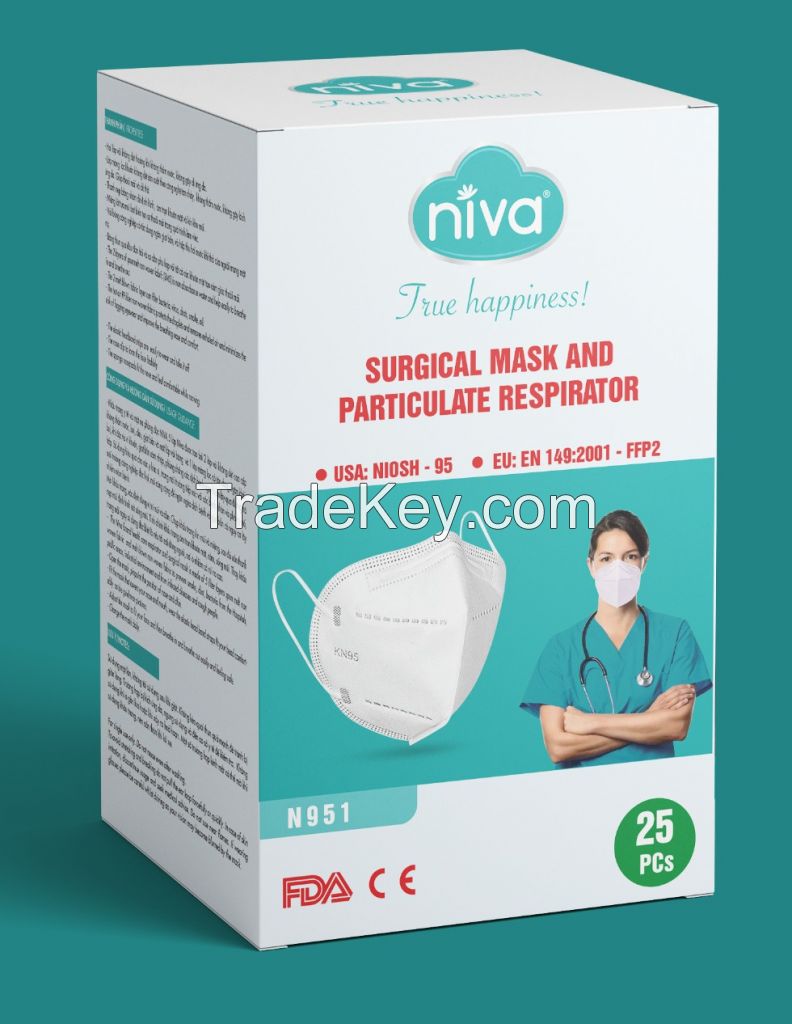 [50pcs/Box] NIVA N90 face mask - Made in Vietnam