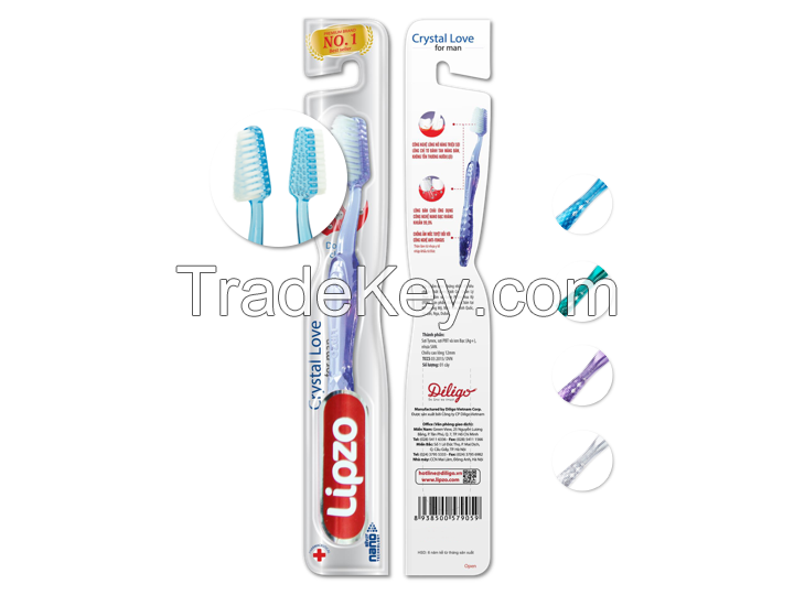 LIPZO Toothbrush Crystal Love for Man