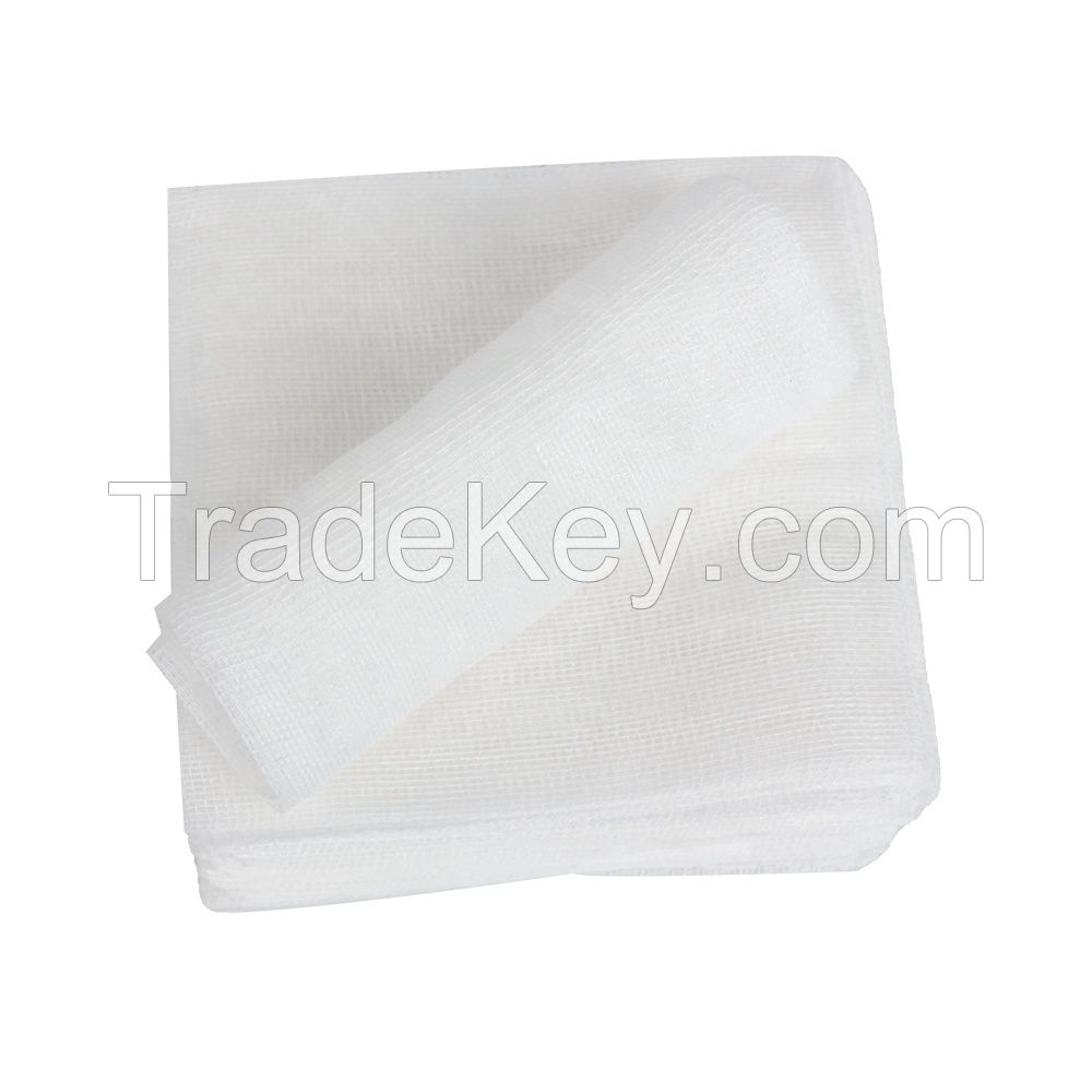 10x20cm 12-ply 100% Cotton Gauze Swabs