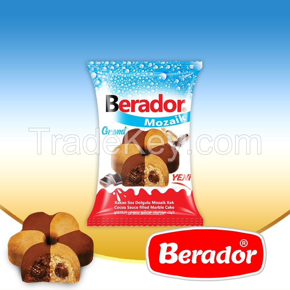 Berador Cocoa Sauce Filled Marble Cake