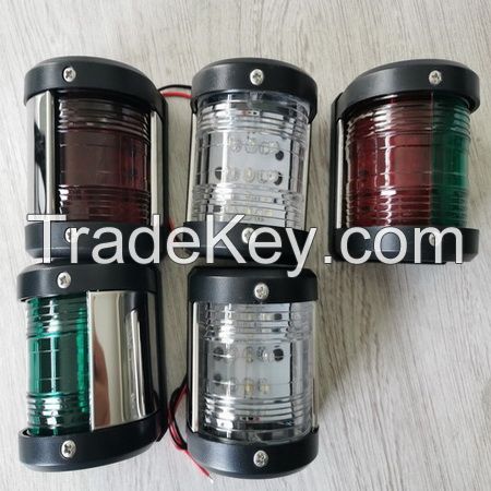 IP67 Watertight LED Marine Plastic Navigation Signal Light For Yacht