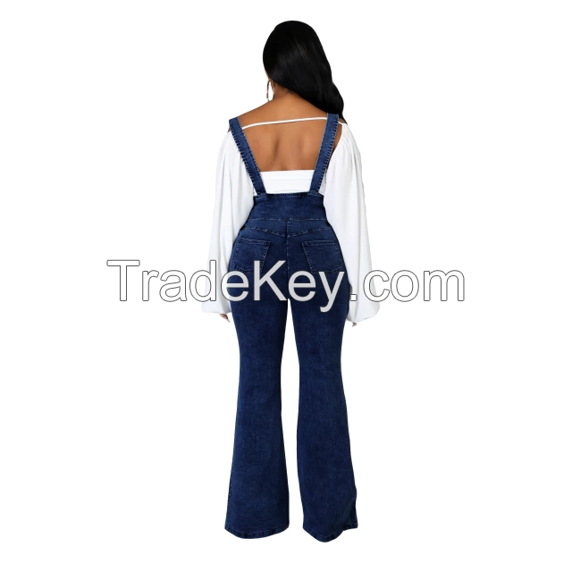 Straight-leg jeans women plus velvet w autumn and winter high-waisted thin and wild loose wide-leg nine-point cigarette pants