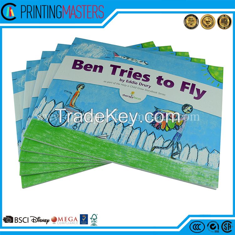 Full Color Childrenâs Book Offset Printing matt Lamination Throughout