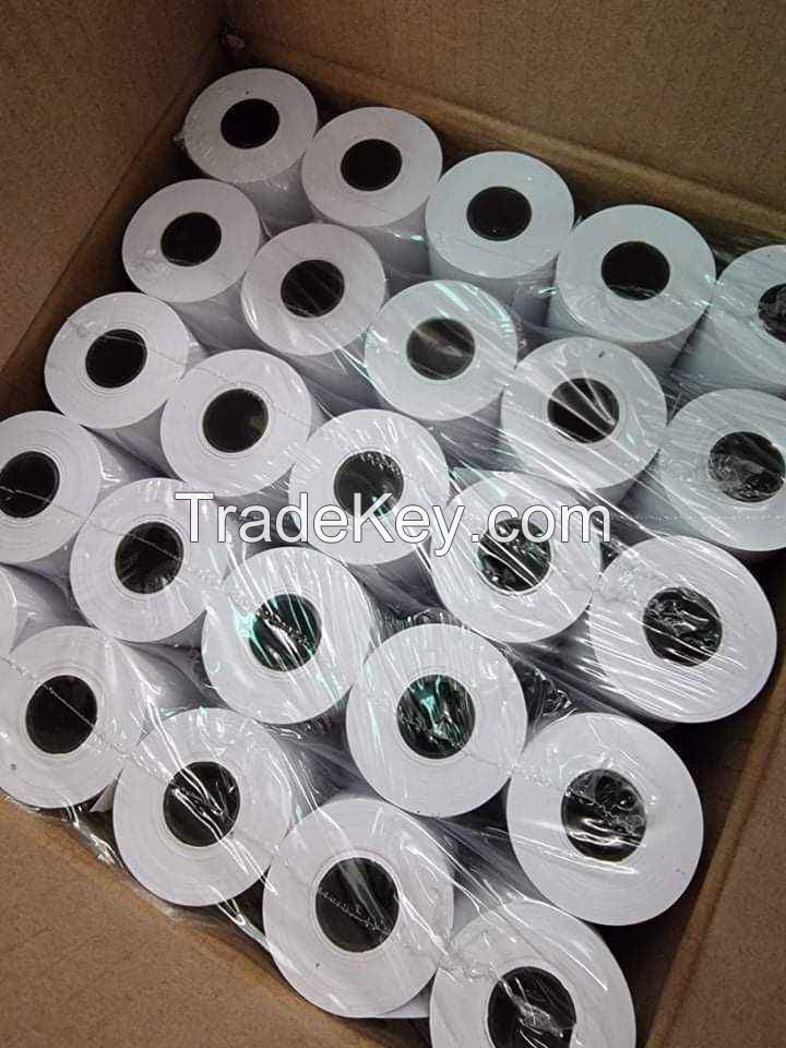 Factory Supply 80 X 60 Thermal Paper Rolls Supermarkets