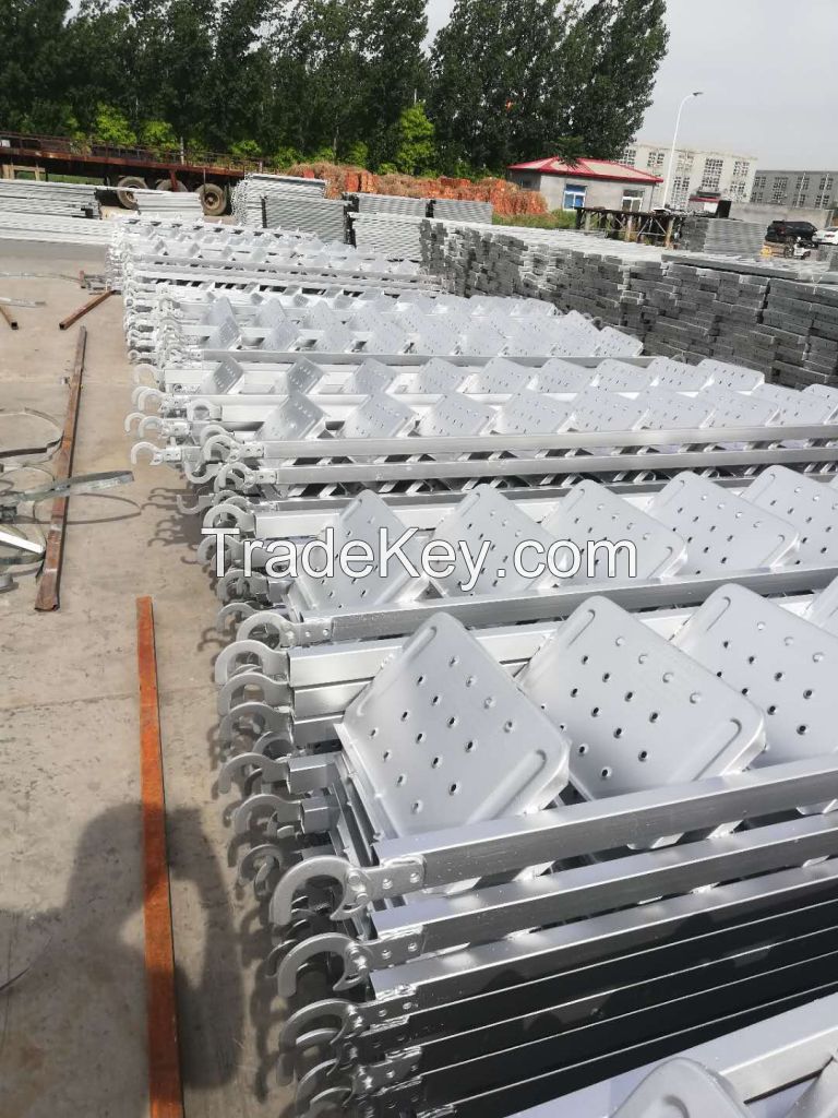 Hot sell British Standard Scaffolding Ladders Frame Scaffolding Construction Material Q235 Monkey Ladder  Stair case