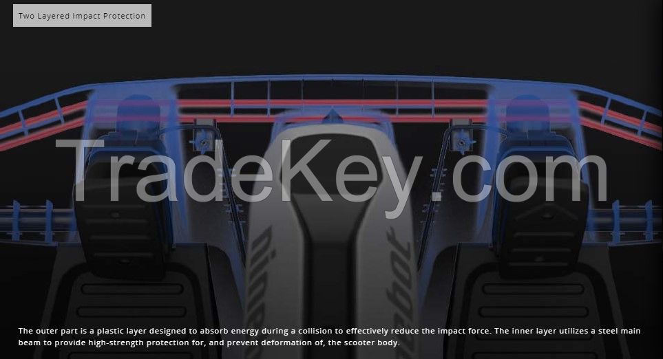 Nine bot gokart kit balance car scooter go cart for kids double collision protection best gifts range 25KM